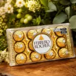 Caixa de Chocolate Ferrero Rocher com 12 Unidades (150g)