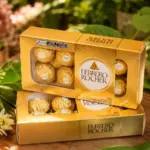 Caixa de Chocolate Ferrero Rocher com 8 Unidades (100g)