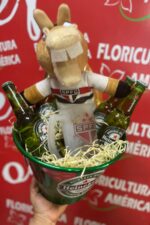 Balde de Cerveja Heineken com Cavalinho do São Paulo e Caneca - Imagem 3