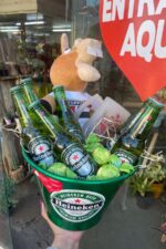 Balde de Cerveja Heineken com Cavalinho do São Paulo e Caneca